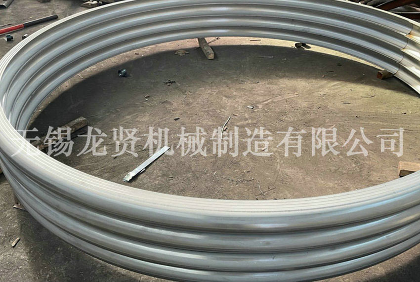 半圓管沖壓后有什么作用？